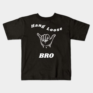 Throwing Shaka, Hang Loose Light Kids T-Shirt